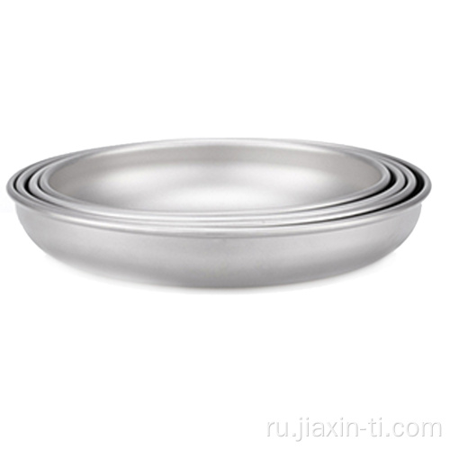 Титановый горшок Титановая тарелка Набор посуды для улицы